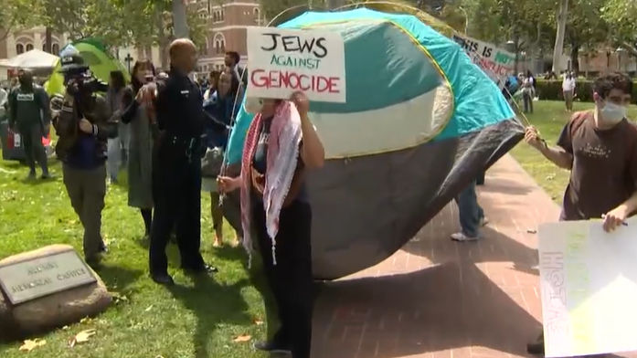 امریکی یونیورسٹیوں میں غزہ جنگ کے خلاف مظاہرے: ’نیشنل گارڈ طلب کر سکتے ہیں‘، سپیکر امریکی ایوان نمائندگان
