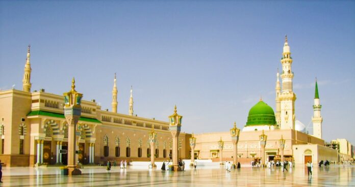 مسجد نبوی میں ایک ہفتہ کے دوران 60 لاکھ زائرین کی آمد
