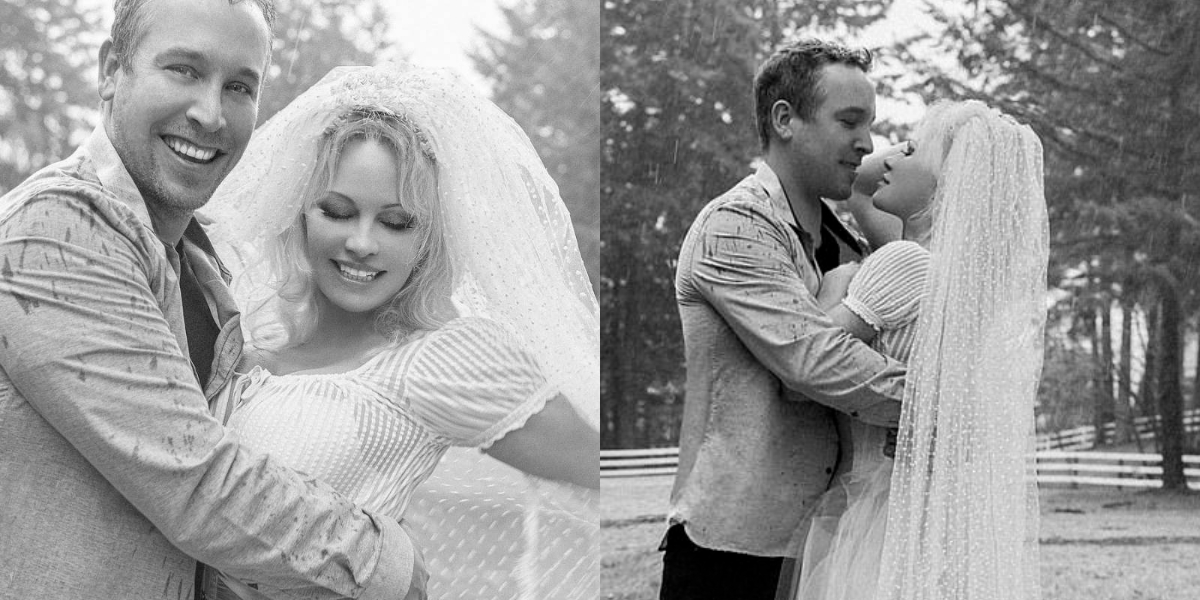 Photos Pamela Anderson Marries Her Bodyguard Bol News Arts and