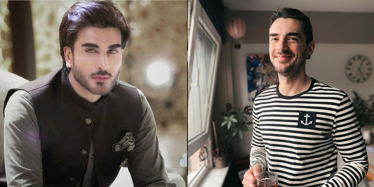 Imran Abbas Meets Hamari Kahani Actor In Turkey Bol News Latest News