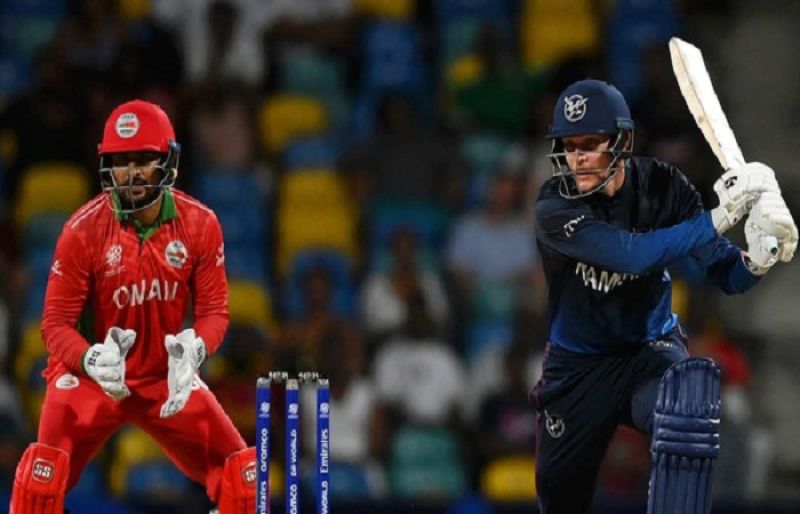 T20 World Cup Namibia defeat Oman after thrilling super over